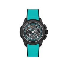 Norqain Wild ONE Skeleton Chrono - Black/Turquoise Watch