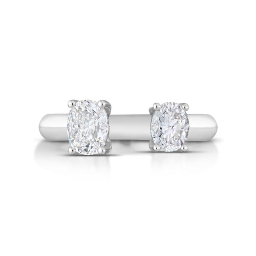0.93 Carat Oval Diamond Ring