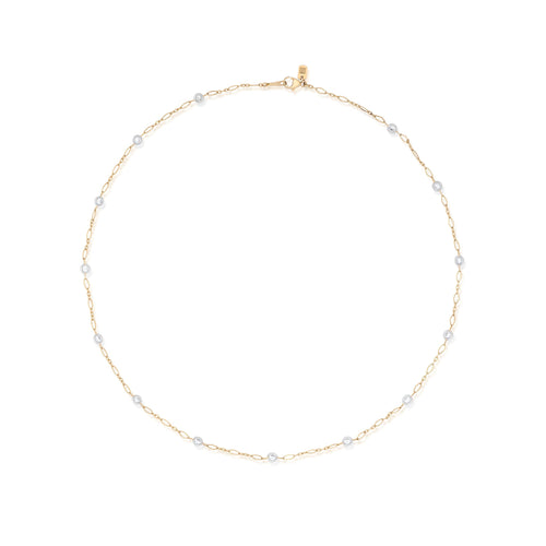 1.13 Carat Diamond Station Necklace