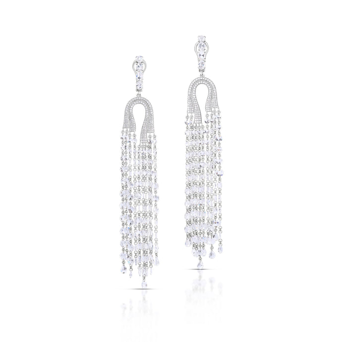 19.13 Carat Diamond Chandelier Earrings