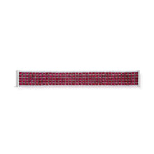 41.15 Carat Ruby and Diamond Bracelet