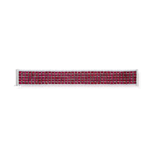 41.15 Carat Ruby and Diamond Bracelet