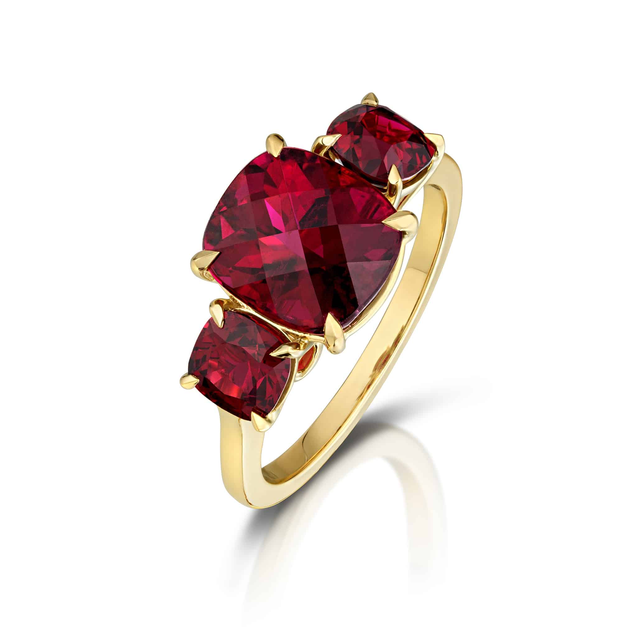 Skull Engagement Ring Set 1.70TCW Natural Red Garnet Bridal Wedding Rings  Silver | eBay