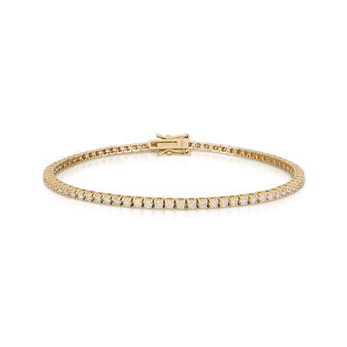 2.02 Carat Diamond Line Bracelet