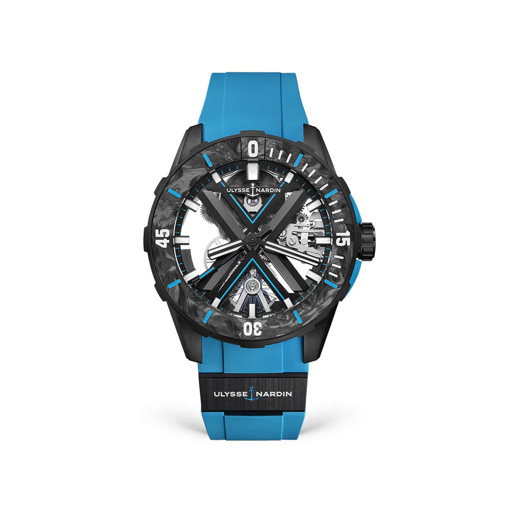 Ulysse Nardin Diver X Skeleton Azure 44mm Titanium Watch