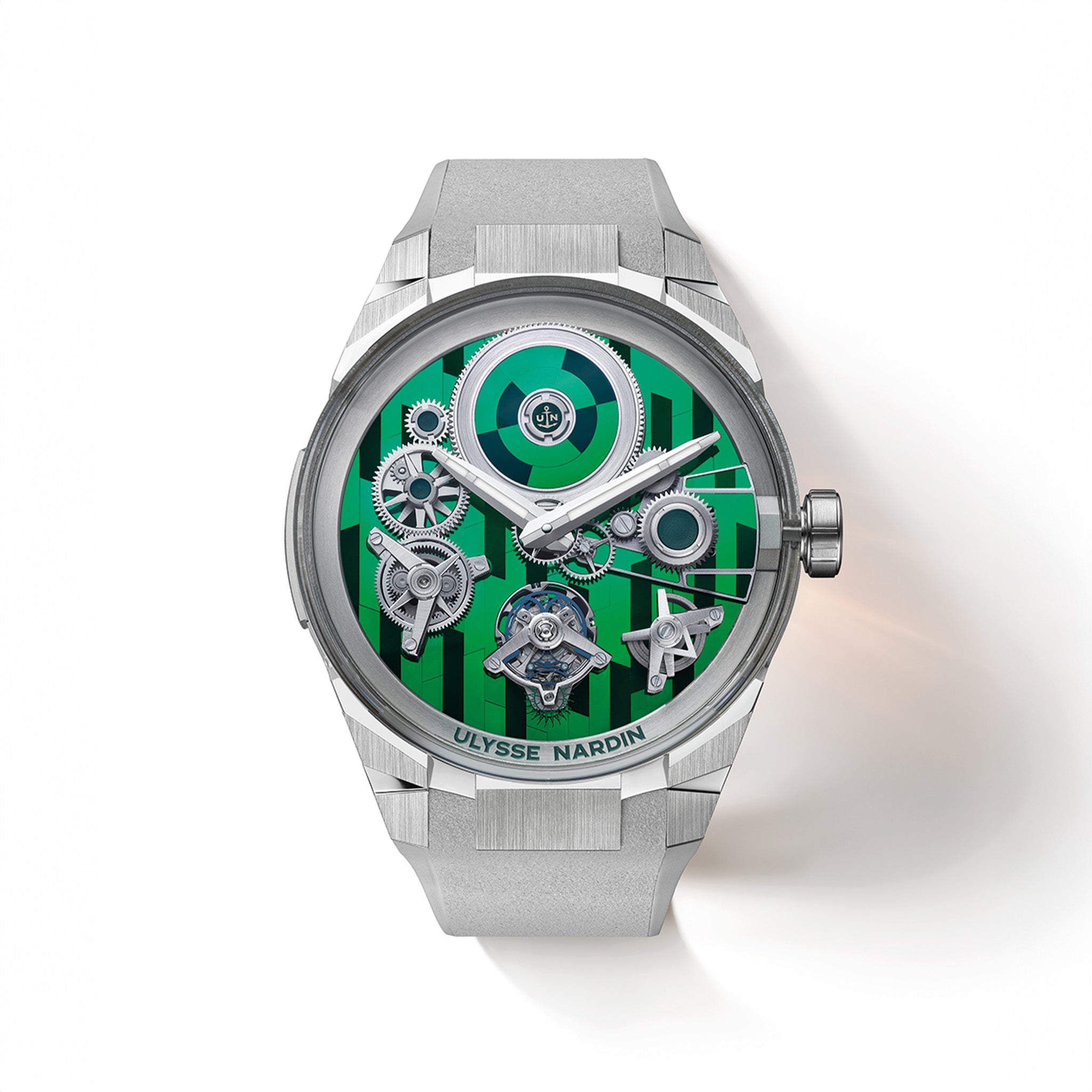 Ulysse Nardin Blast [Free Wheel Marquetry Silicon Green] Watch