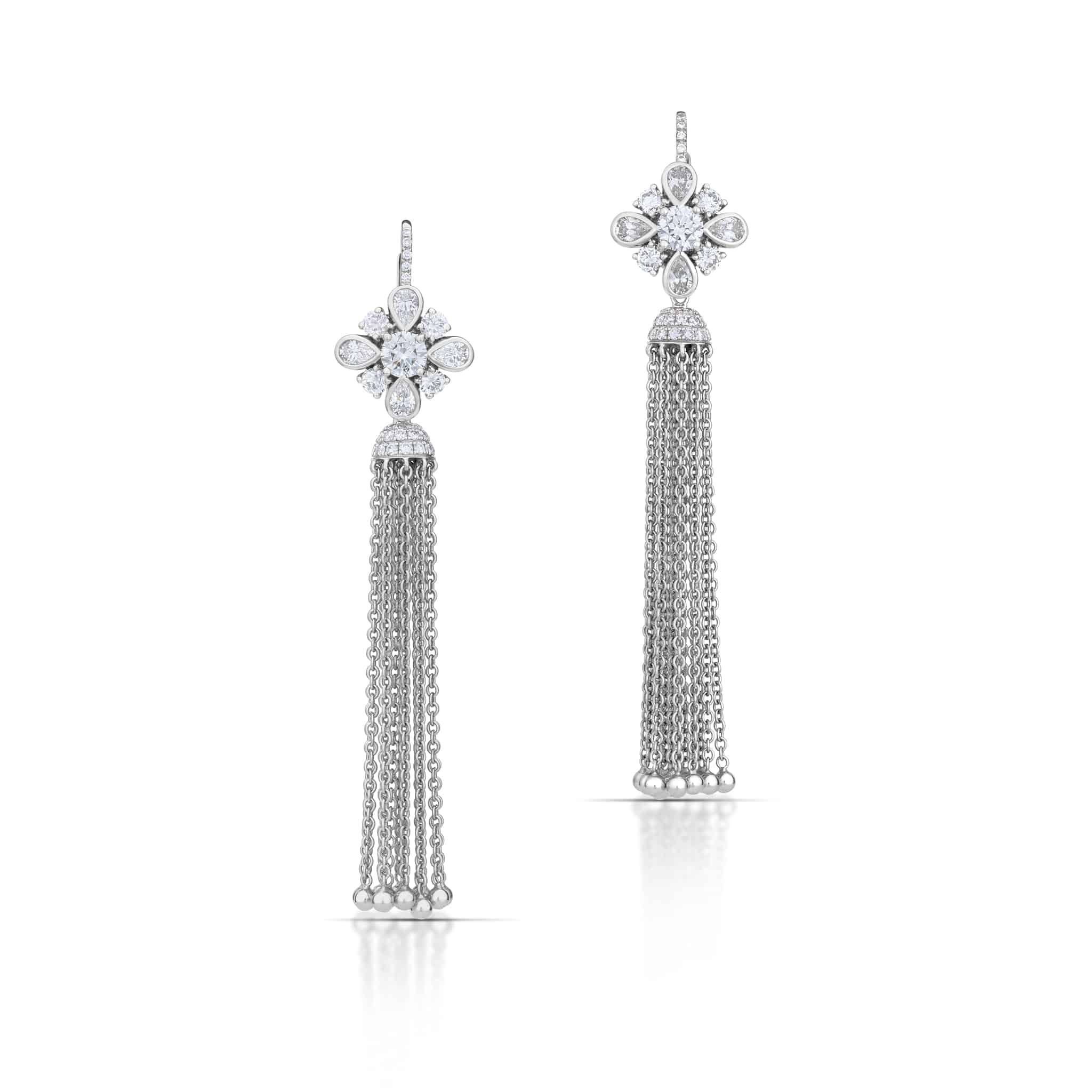 Tassel 2025 diamond earrings