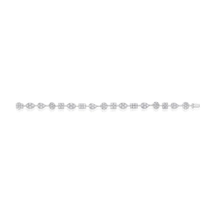 5.28 Carat Geometric Diamond Bracelet