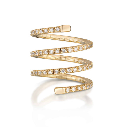 0.90 Carat Diamond Coil Ring