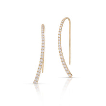0.68 Carat Diamond Threader Earrings
