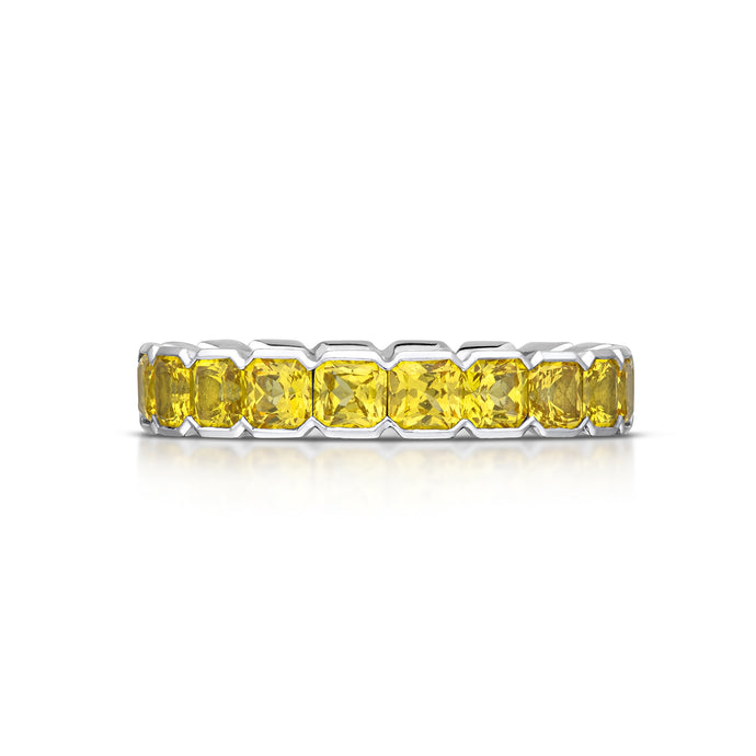 Hans D. Kreiger Yellow Sapphire Eternity Band