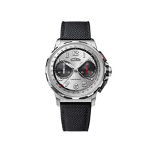 Angelus Chronodate Titanium Magnetic Silver Watch