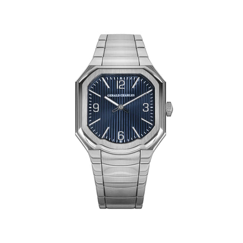 Gerald Charles Masterlink Blue Watch