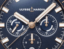 Ulysse Nardin Diver Chronograph 44mm Rose Gold Watch