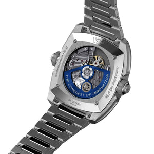 Cyrus Klepcys GMT Ocean Blue Titanium Watch