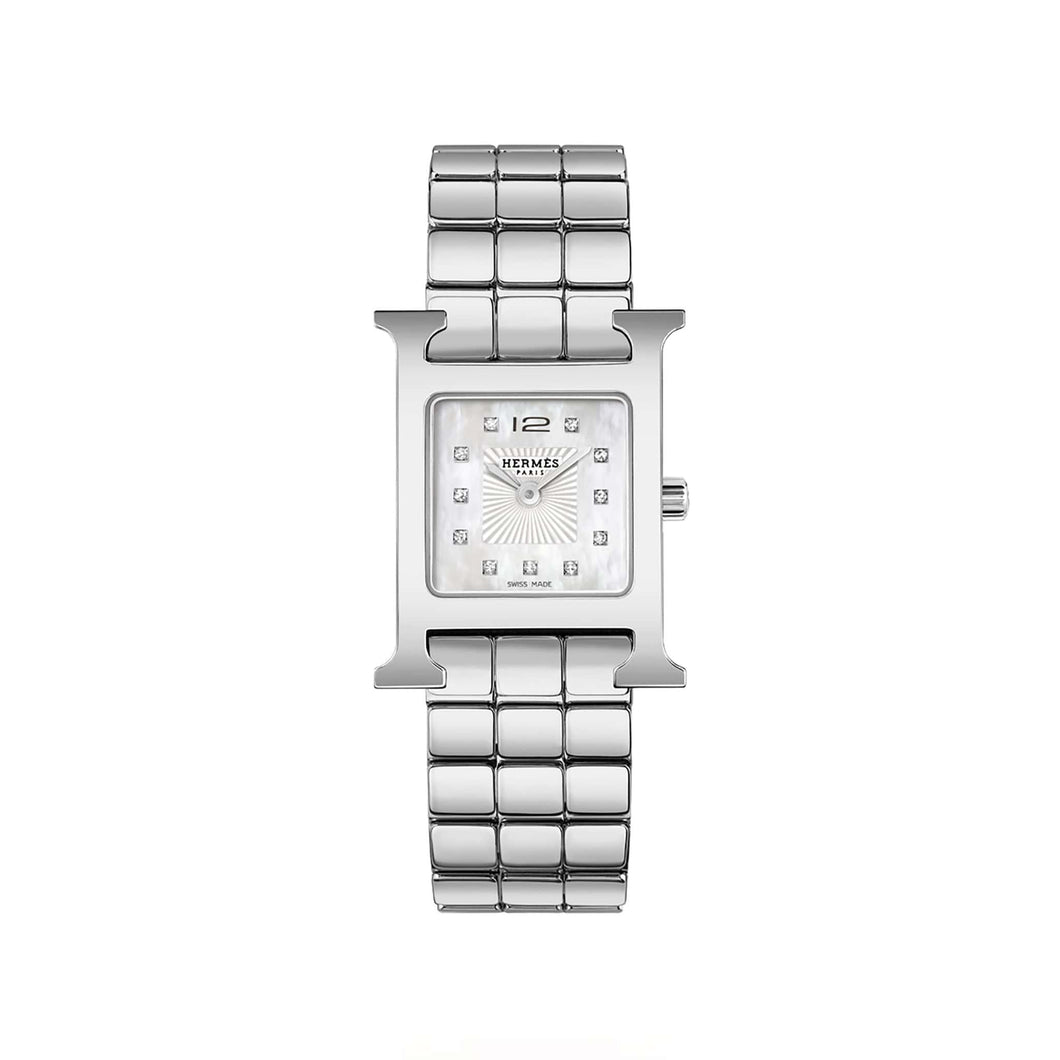 Hermes Heure H Stainless Steel Watch