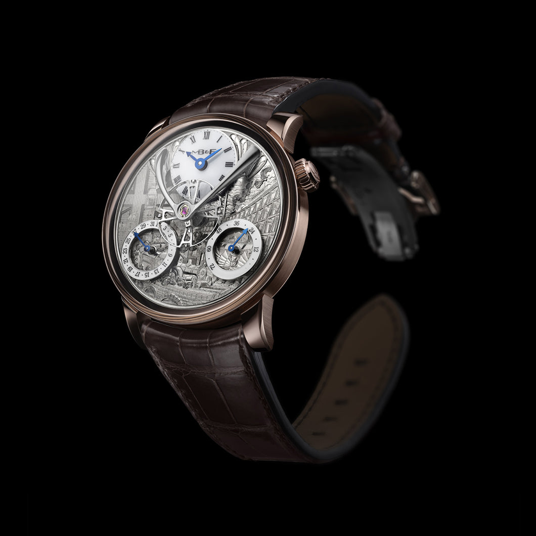 MB&F X Eddy Jaquet Legacy Machine Split Escapement Around The World in Eighty Days Watch