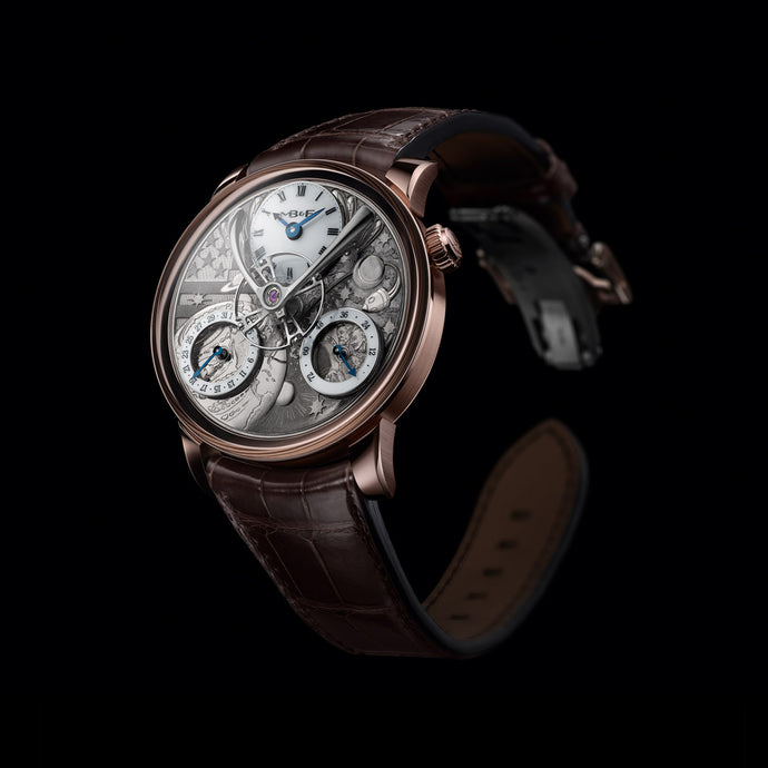 MB&F X Eddy Jaquet Legacy Machine Split Escapement From The Earth To The Moon Watch