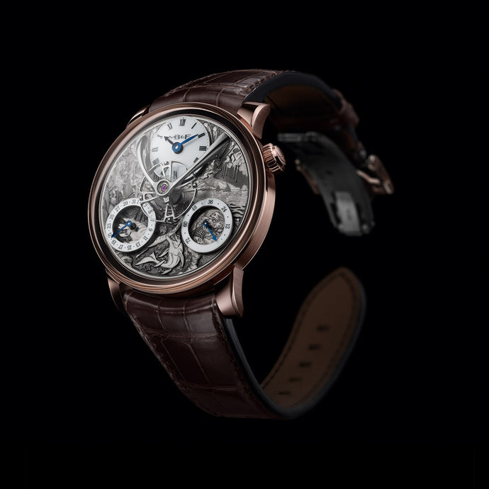 MB&F X Eddy Jaquet Legacy Machine Split Escapement Journey To The Center Of The Earth Watch