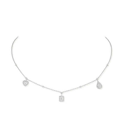 Messika My Twin Trio Diamond Necklace