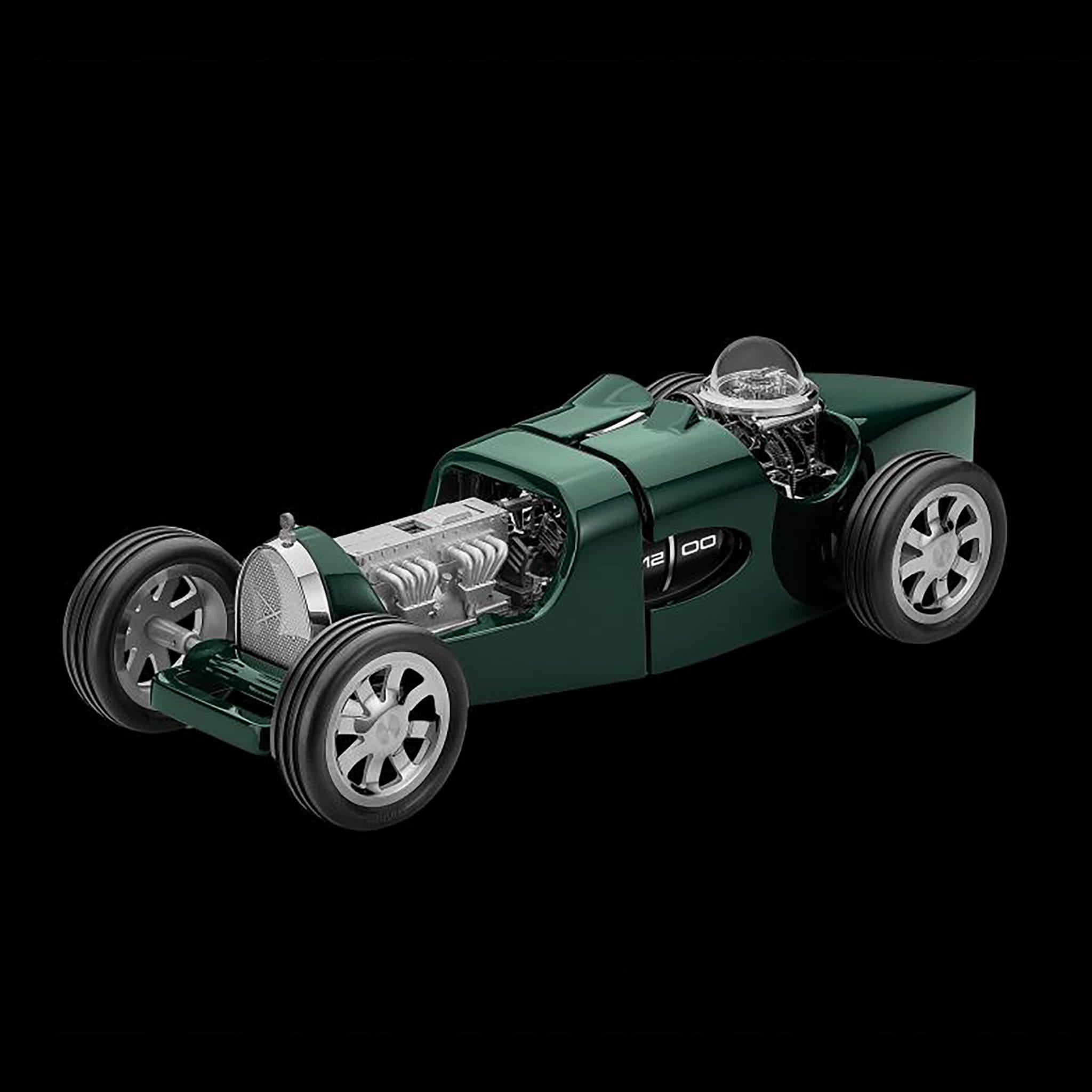 その他 L GEAR SOLID TRADING CARD GAZELLE 95 L'Epée 1839 T35 British Racing Green Clock