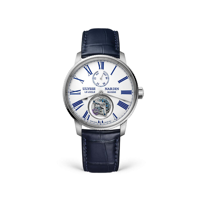 Ulysse Nardin Marine Torpilleur Tourbillon 42mm Steel Watch