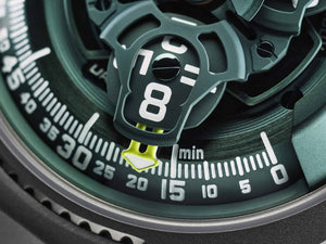 Urwerk UR-100V Magic T "Hunter Green" Watch