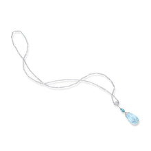 138.98 Carat Aquamarine and Diamond Necklace