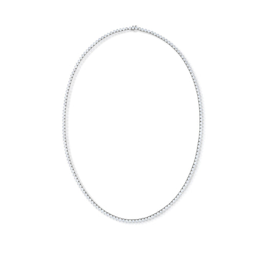 53.72 Carat Diamond Line Necklace