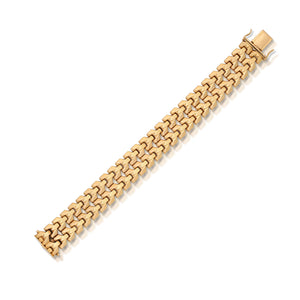 Vintage Gold Link Bracelet