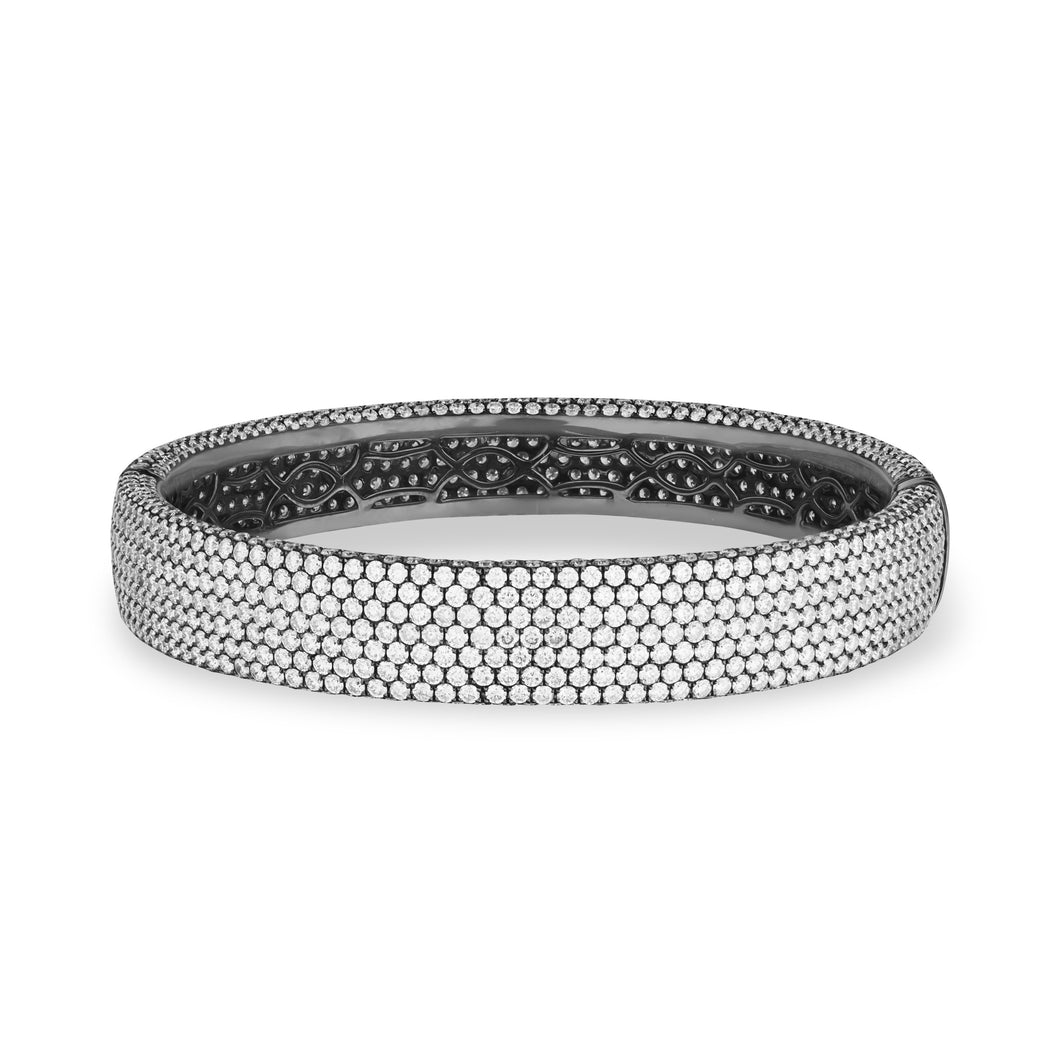 17.31 Carat Diamond Bangle Bracelet