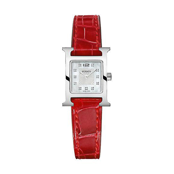 Hermes Heure H Mini Stainless Steel Watch