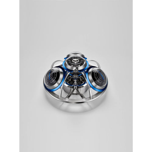 MB&F and L’Epée 1839 Fifth Element Blue Clock