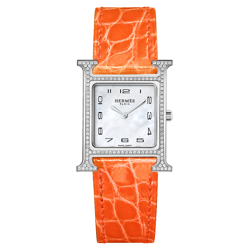 Hermes sales watch diamond