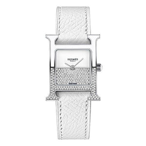 Hermes Heure H Double Jeu Stainless Steel Watch