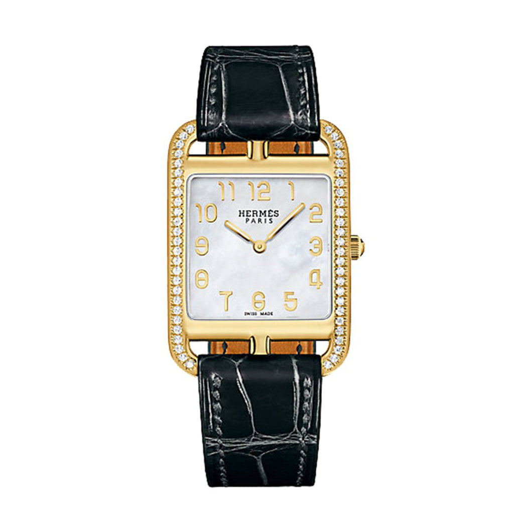 Hermes Cape Cod Yellow Gold Watch