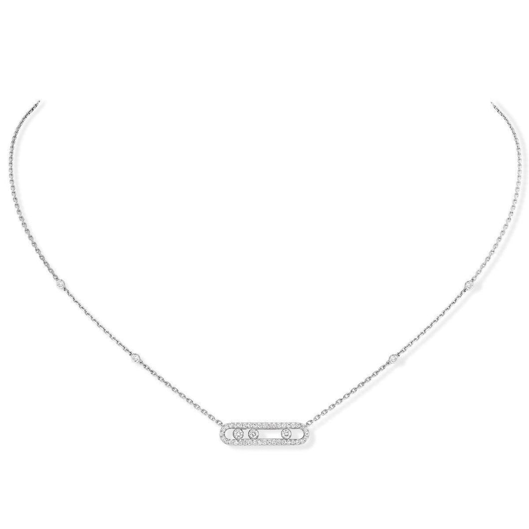 Messika Baby Move Pavé Diamond Necklace