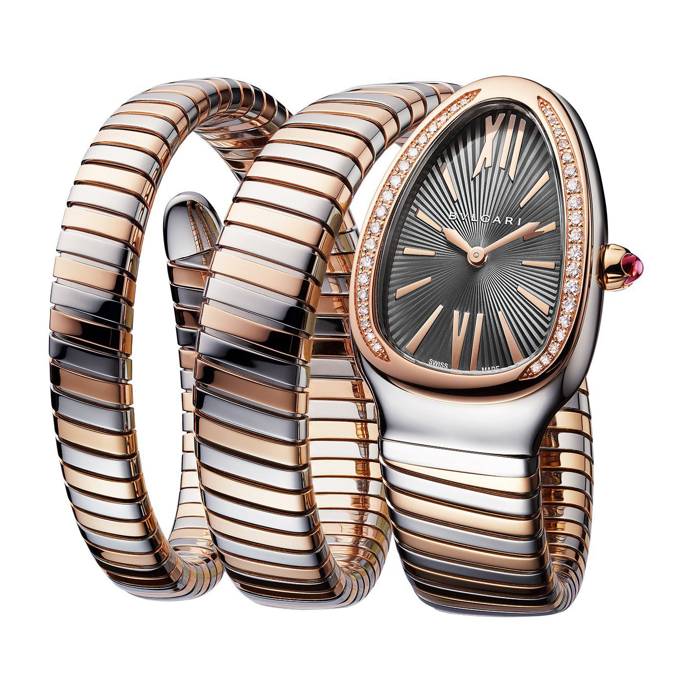 Bulgari serpenti rose gold cheap watch