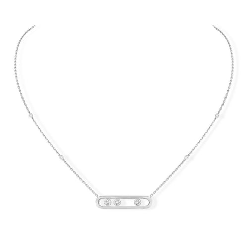 Messika Move Diamond Necklace White Gold