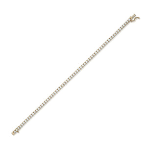 3.62 Carat Diamond Line Bracelet