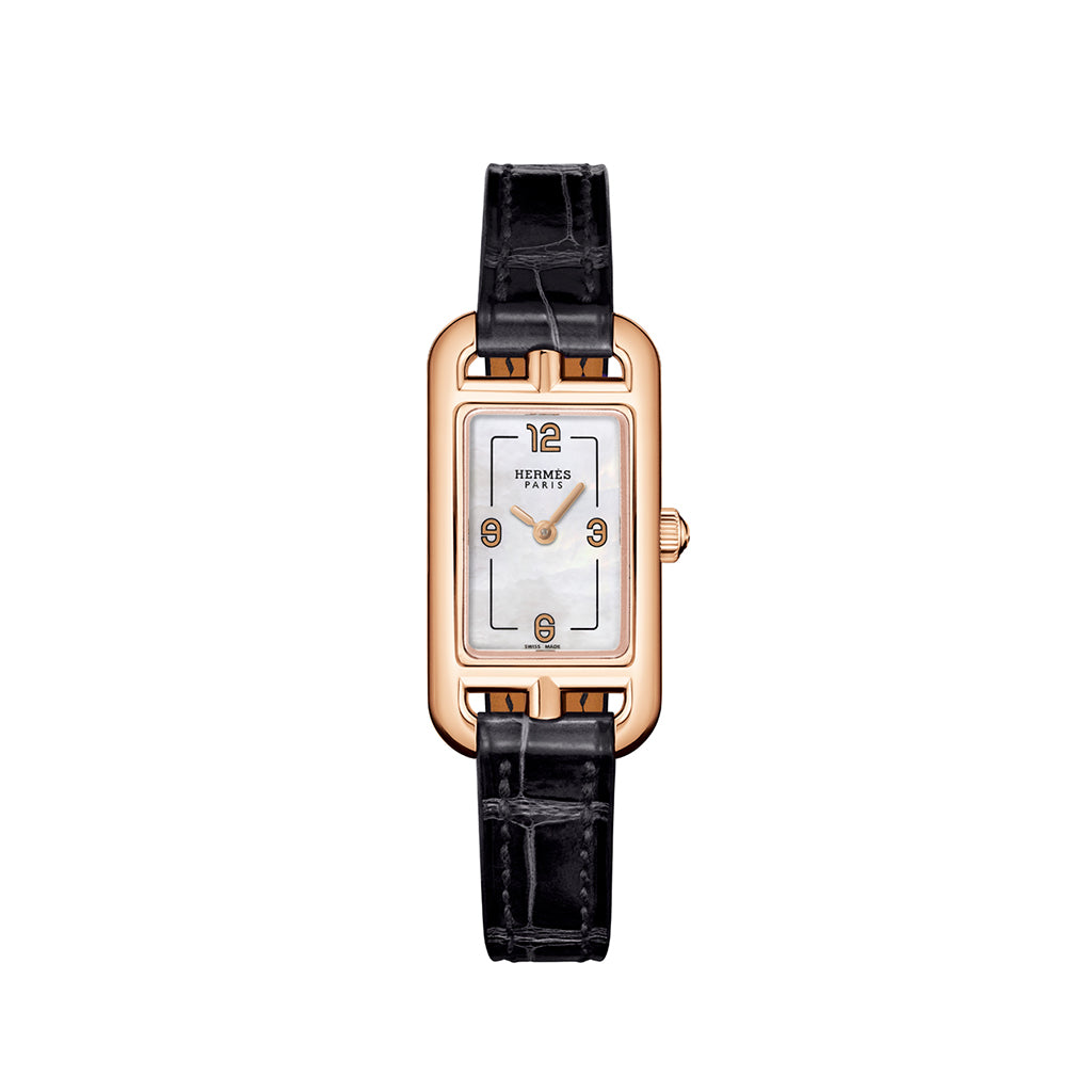 Hermes Nantucket Rose Gold Watch
