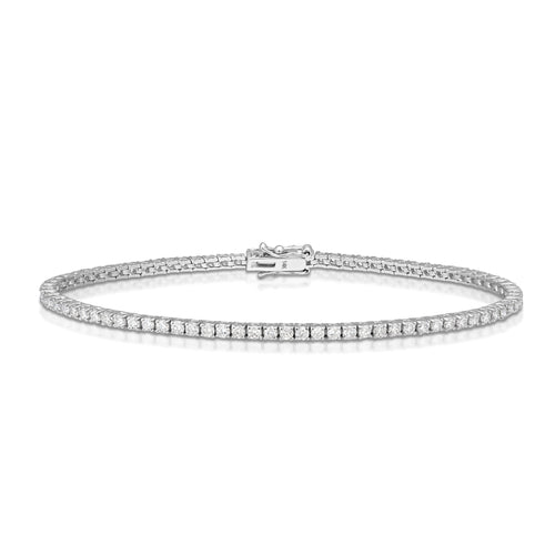2.34 Carat Diamond Line Bracelet
