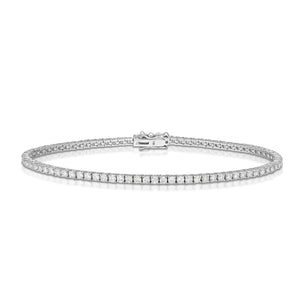2.34 Carat Diamond Line Bracelet
