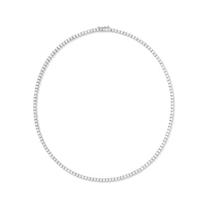 10.54 Carat Diamond Line Necklace