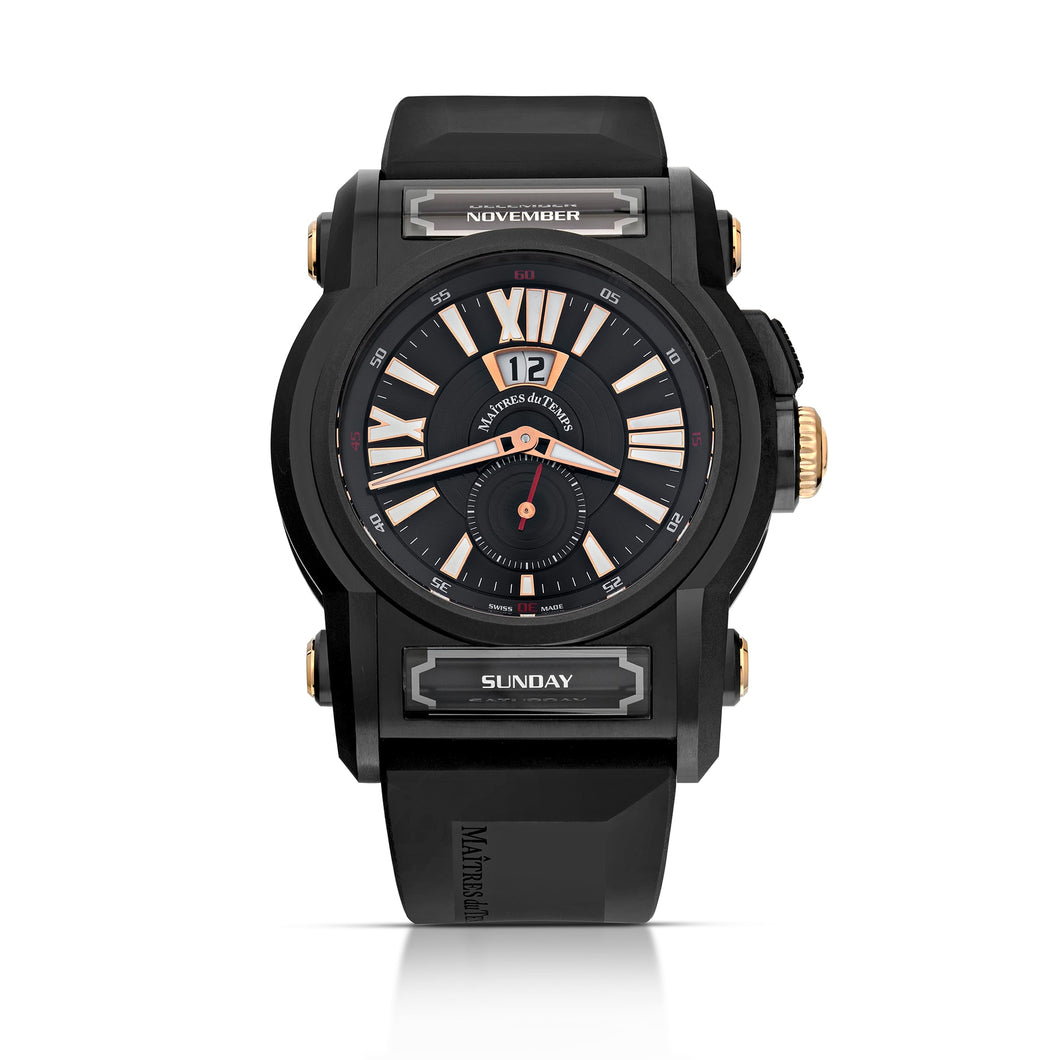 Pre-owned Maitres Du Temps Chapter Two Triple Calendar Watch
