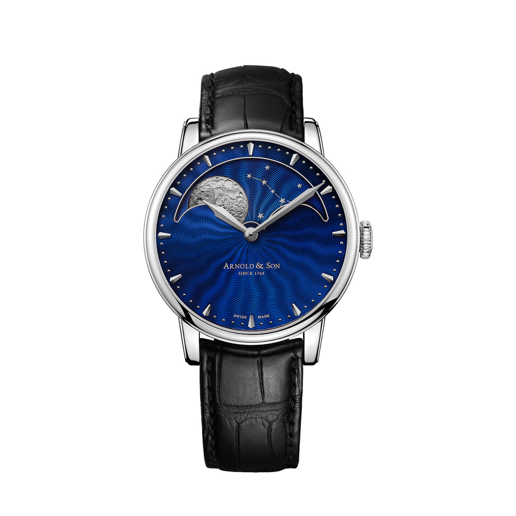 Arnold and Son Perpetual Moon Blue watch