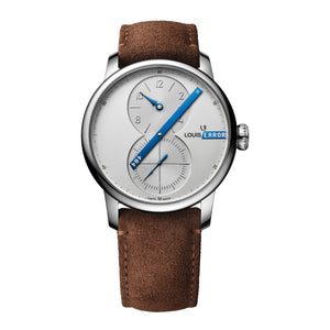 Louis Erard Le Régulateur Louis Erard x Seconde/seconde/ | 42mm | Stainless Steel | Small Seconds |Silver Dial | Men's | Women's | Swiss | Watch