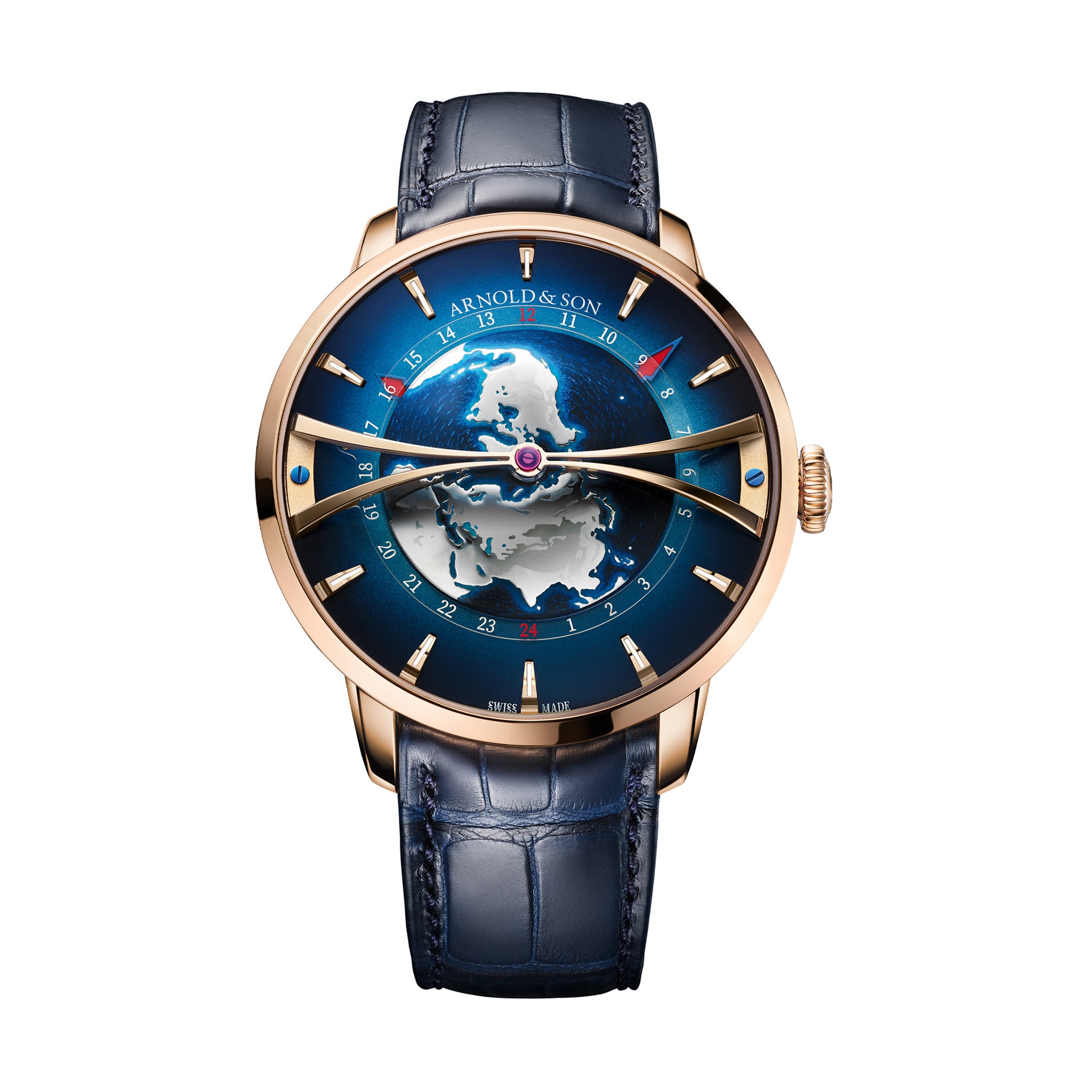Arnold & Son - Globetrotter Platinum | Time and Watches | The watch blog