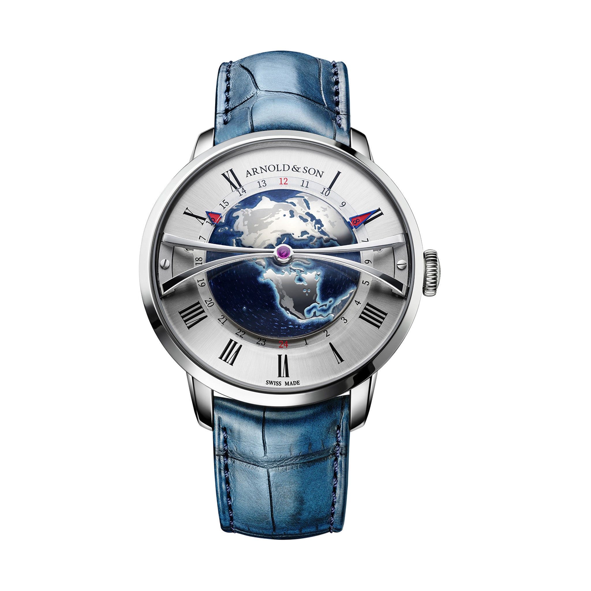 Hugo Boss Globetrotter Black Dial Men's Watch 1513824 – Watches of America