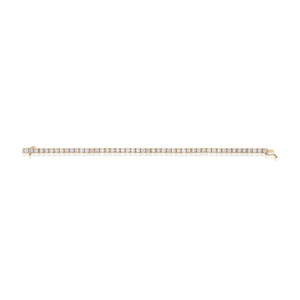 7.78 Carat Diamond Line Bracelet